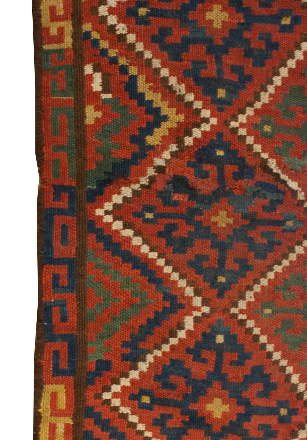 Early 20th Century Ersari Sumack Rug For Sale