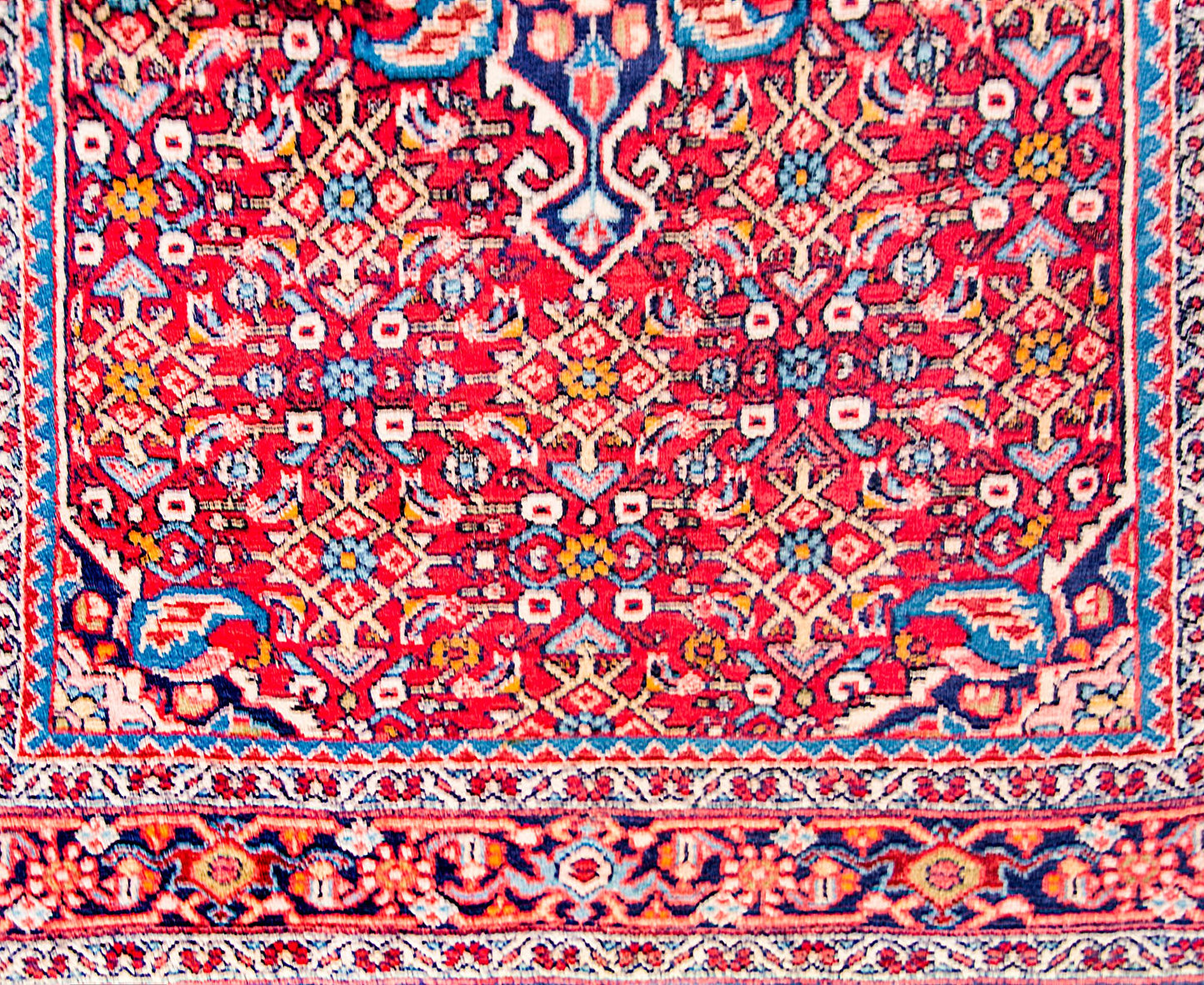 Wonderful Early 20th Century Hamadan Rug For Sale