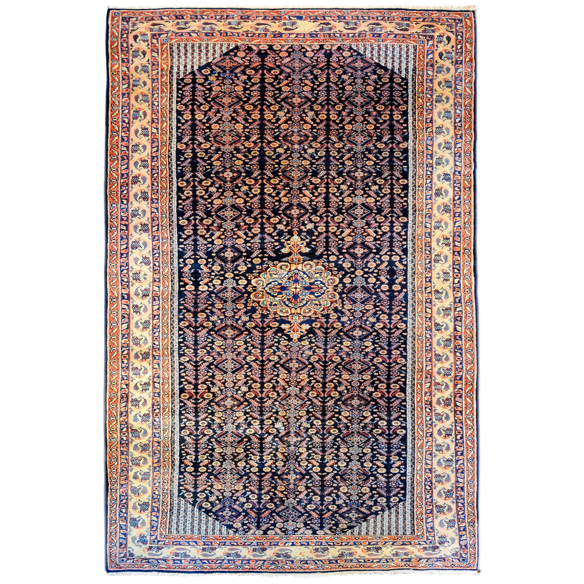 Wonderful Early 20th Century Sarouk Moharramat For Sale