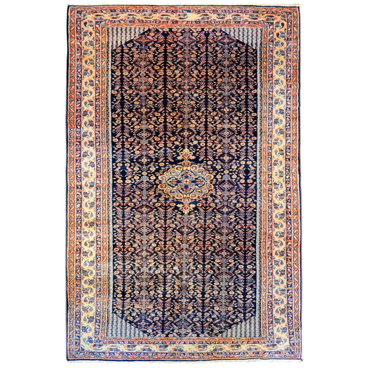 Wonderful Early 20th Century Sarouk Moharramat For Sale