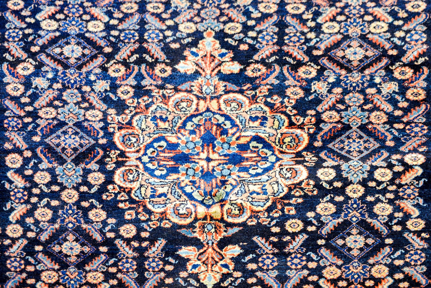 Wonderful Early 20th Century Sarouk Moharramat For Sale