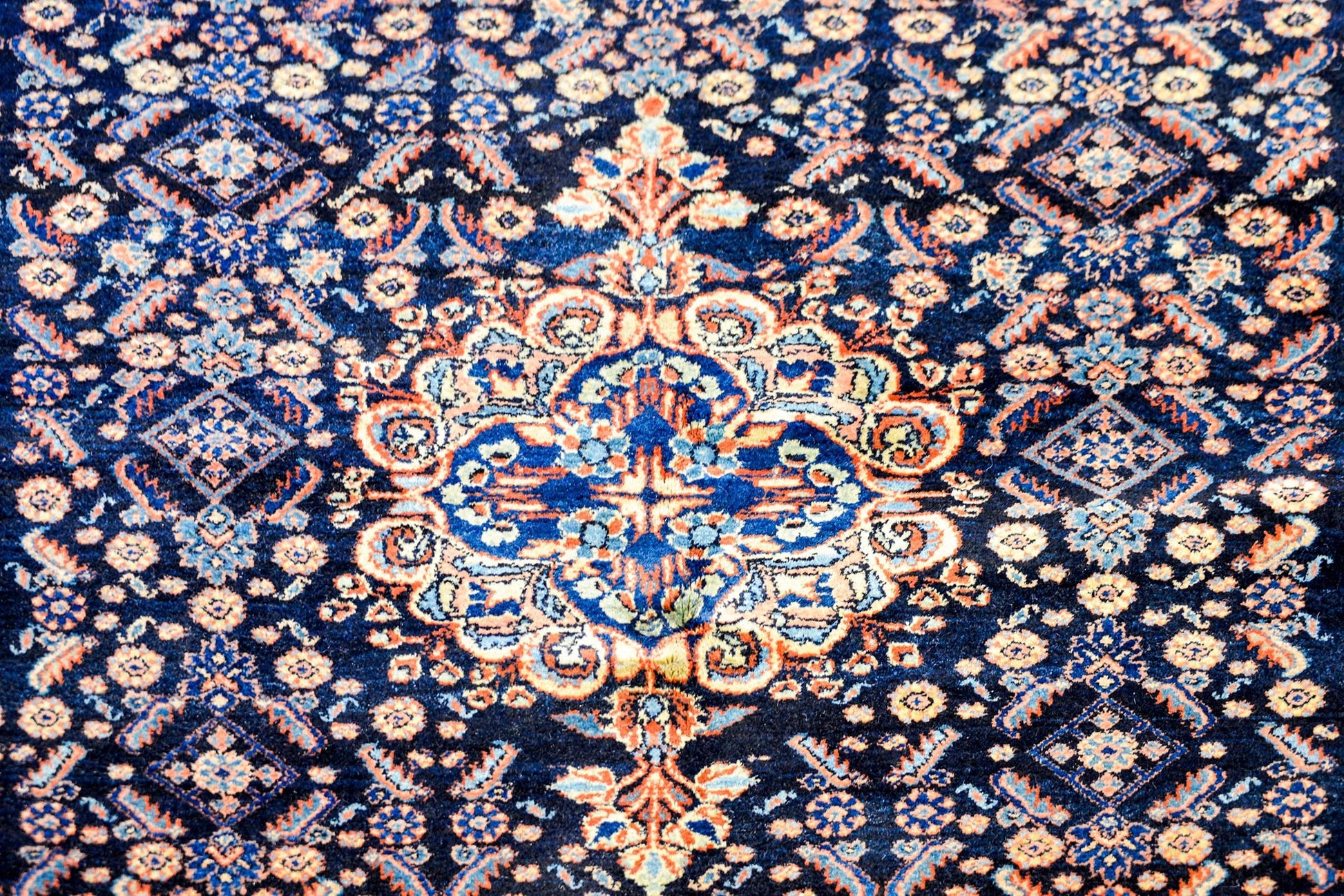 Wonderful Early 20th Century Sarouk Moharramat For Sale