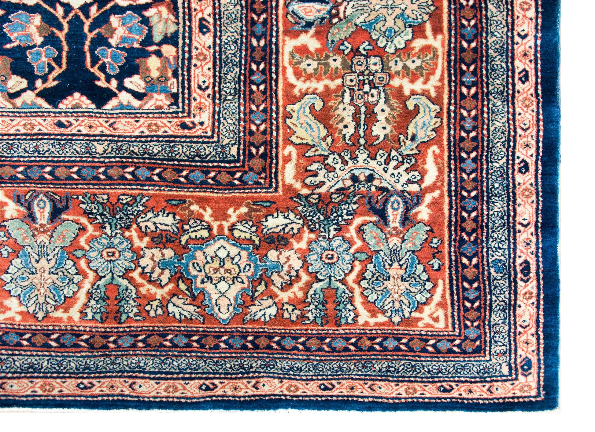 Early 20th Century Persian Sarouk Farahan Rug For Sale