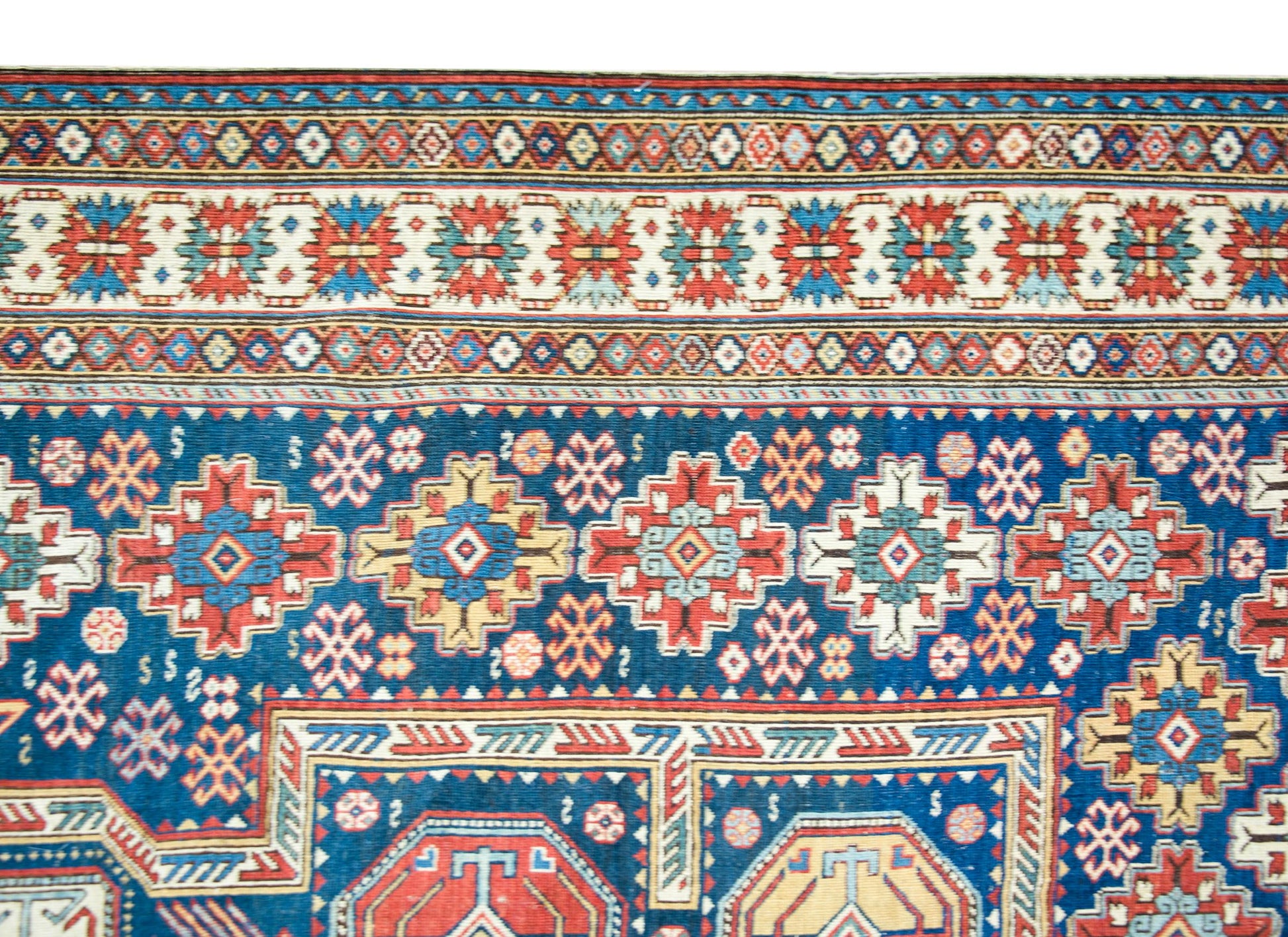 Late 19th Century Persian Shirvan Rug For Sale