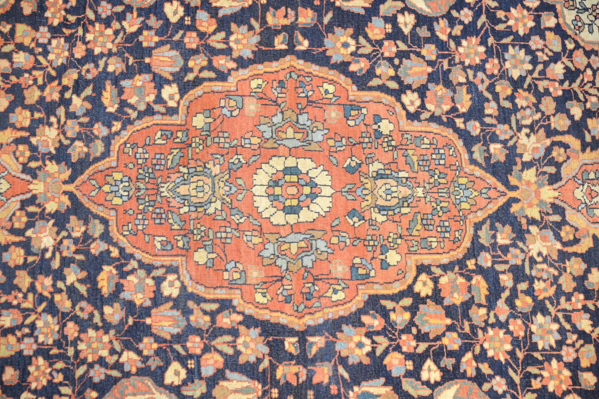 Extraordinary 19th Century Sarouk Farahan Rug For Sale