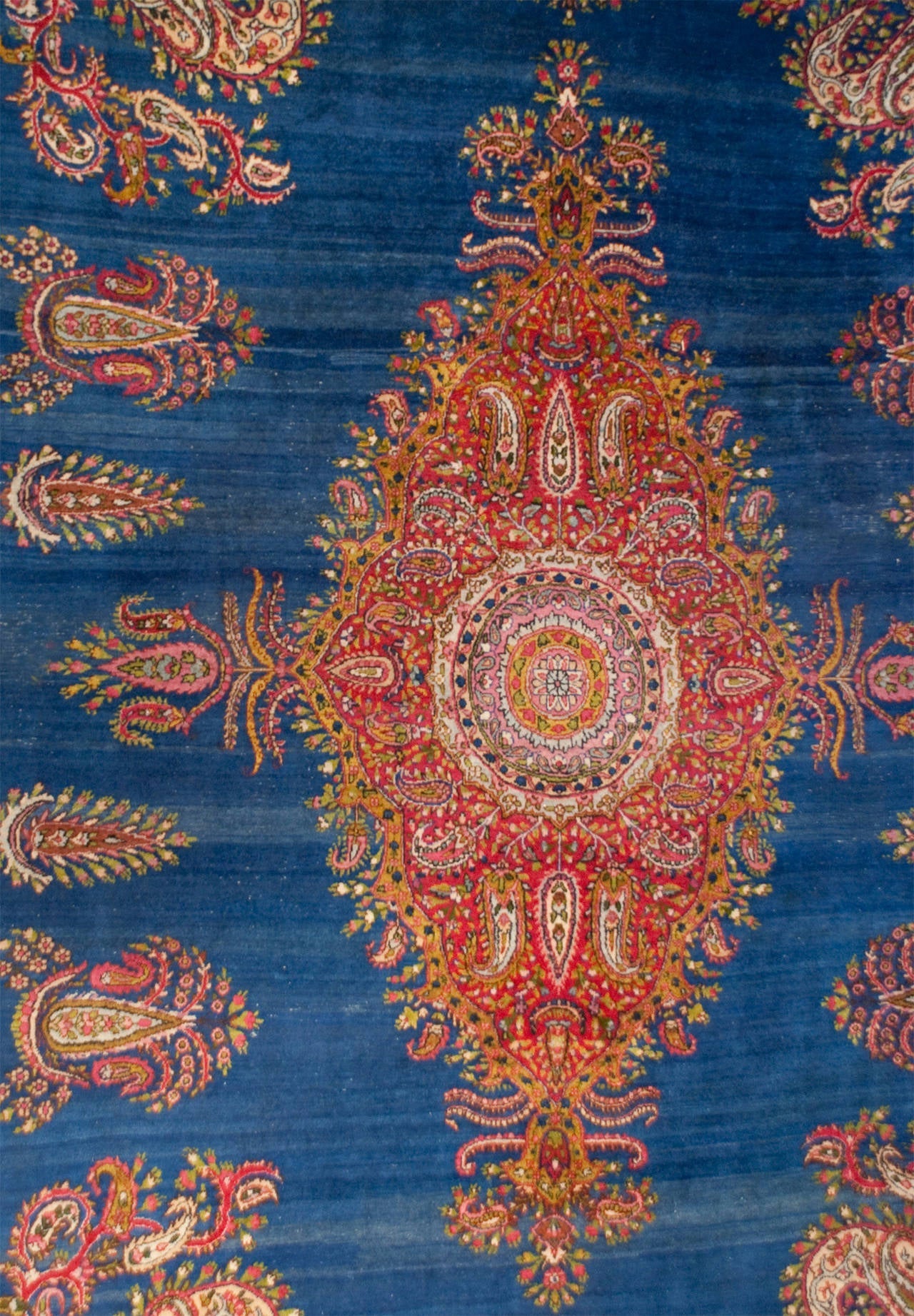 Early 20th Century Kirman Rug For Sale