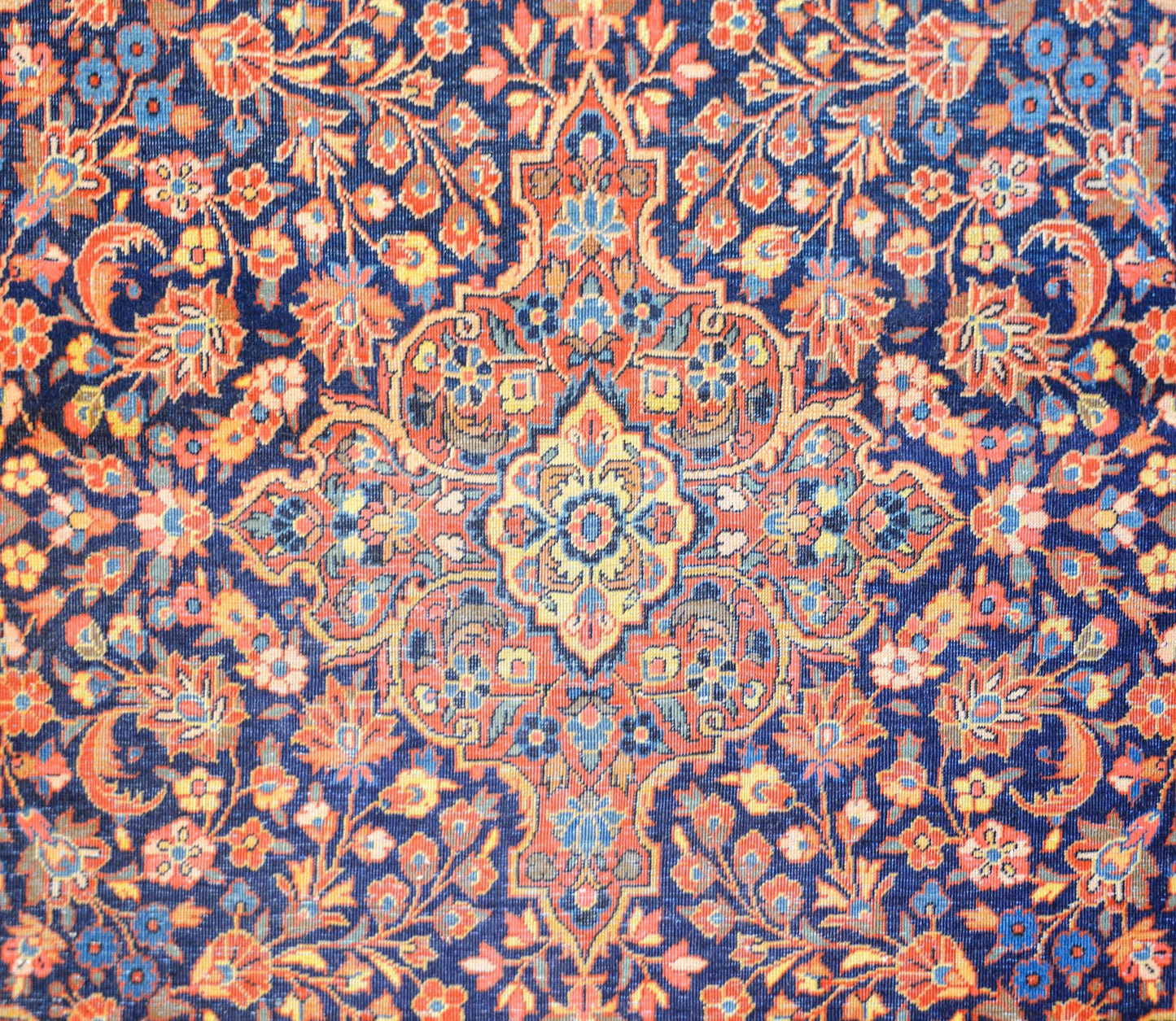 Unbelievable Early 20th Century Kashan Rug For Sale