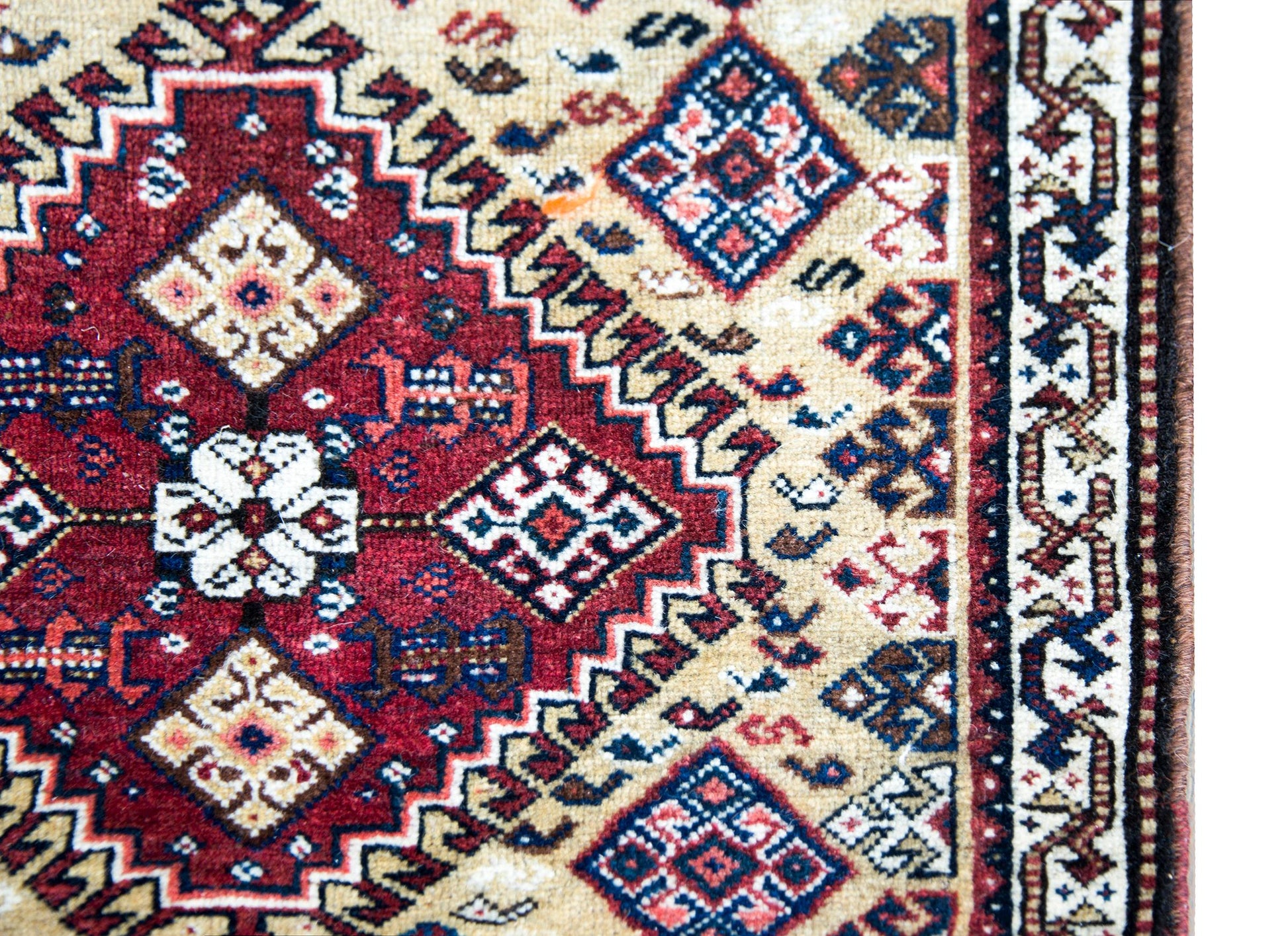 Early 20th Century Persian Afshar Rug For Sale