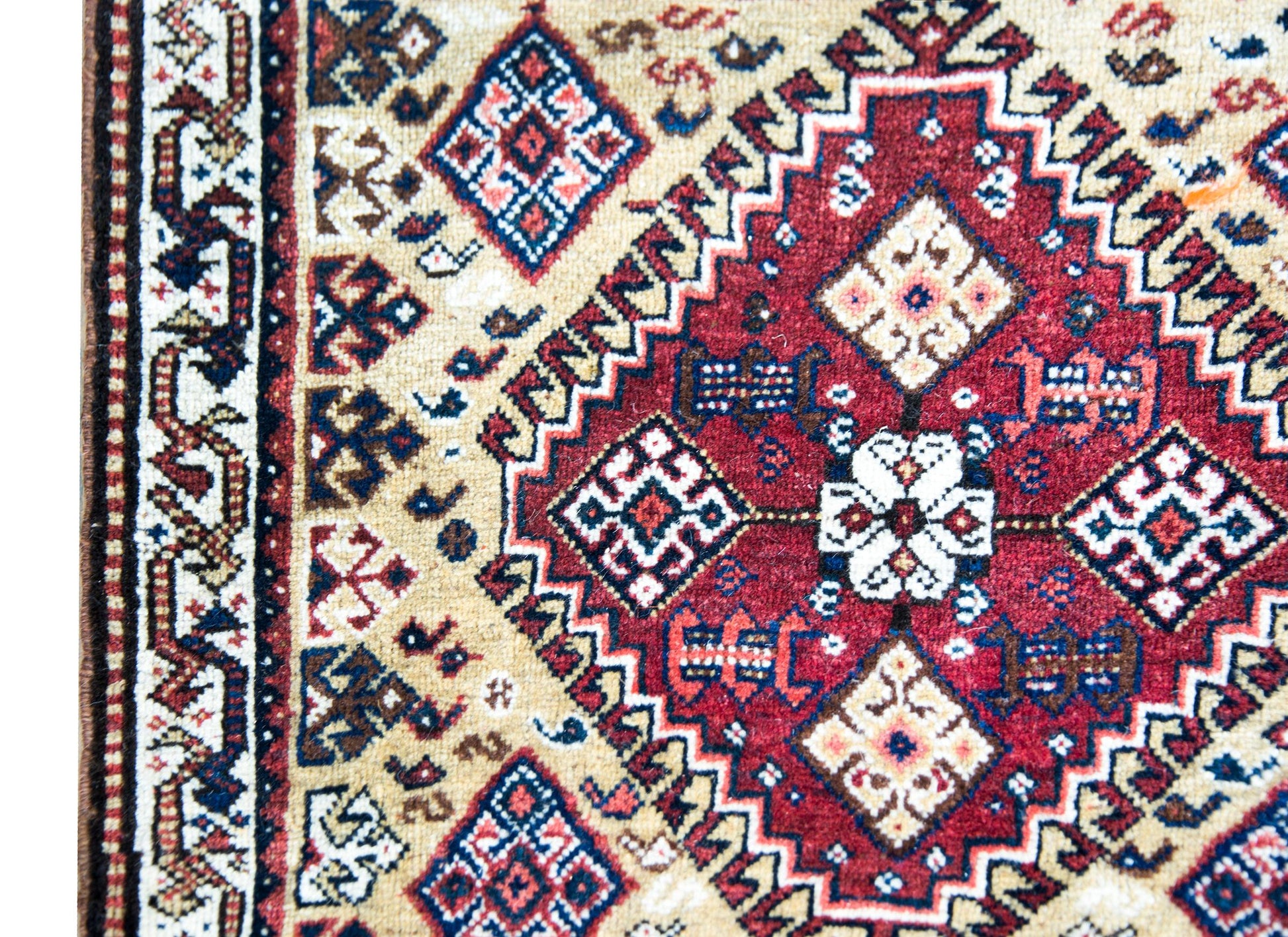Early 20th Century Persian Afshar Rug For Sale