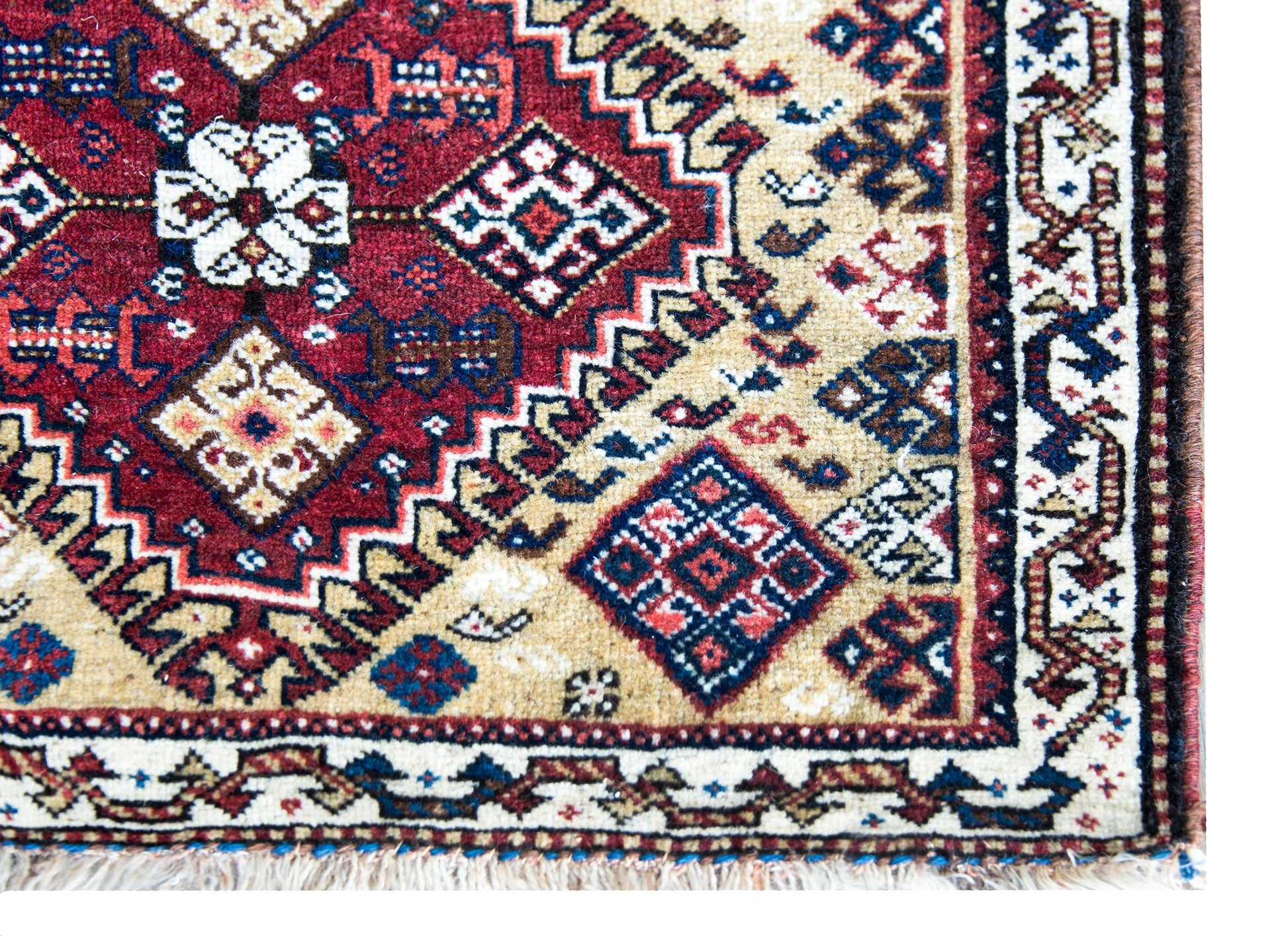 Early 20th Century Persian Afshar Rug For Sale