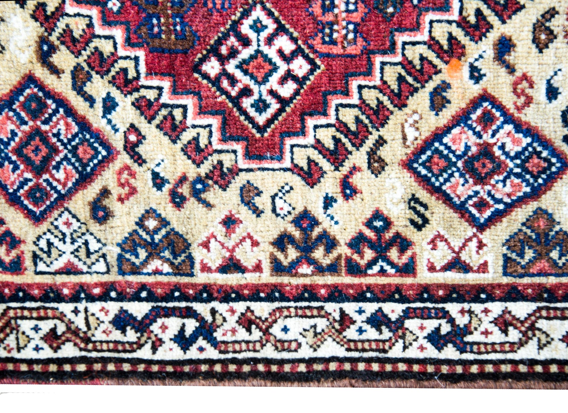 Early 20th Century Persian Afshar Rug For Sale