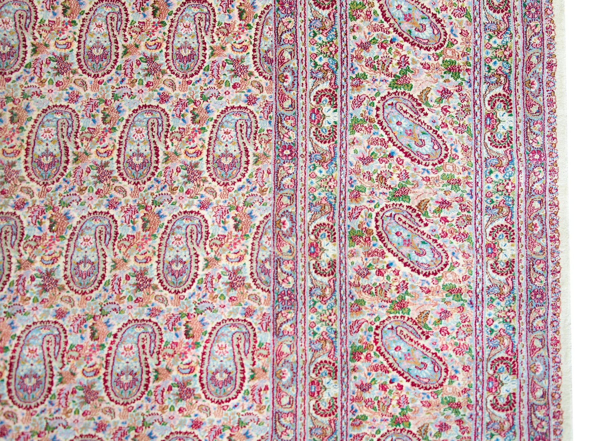 Early 20th Century Kirman Rug For Sale