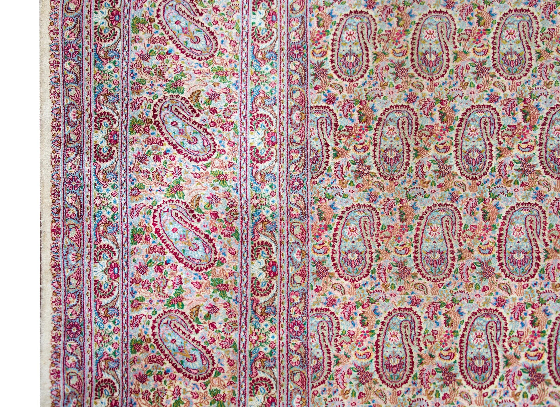 Early 20th Century Kirman Rug For Sale