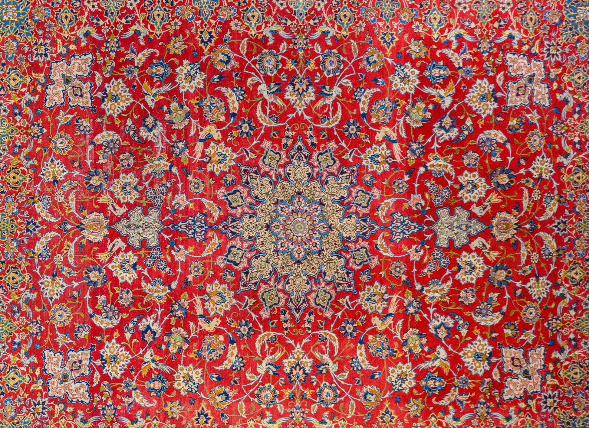 Extraordinary Mid-20th Century Isfahan Rug For Sale