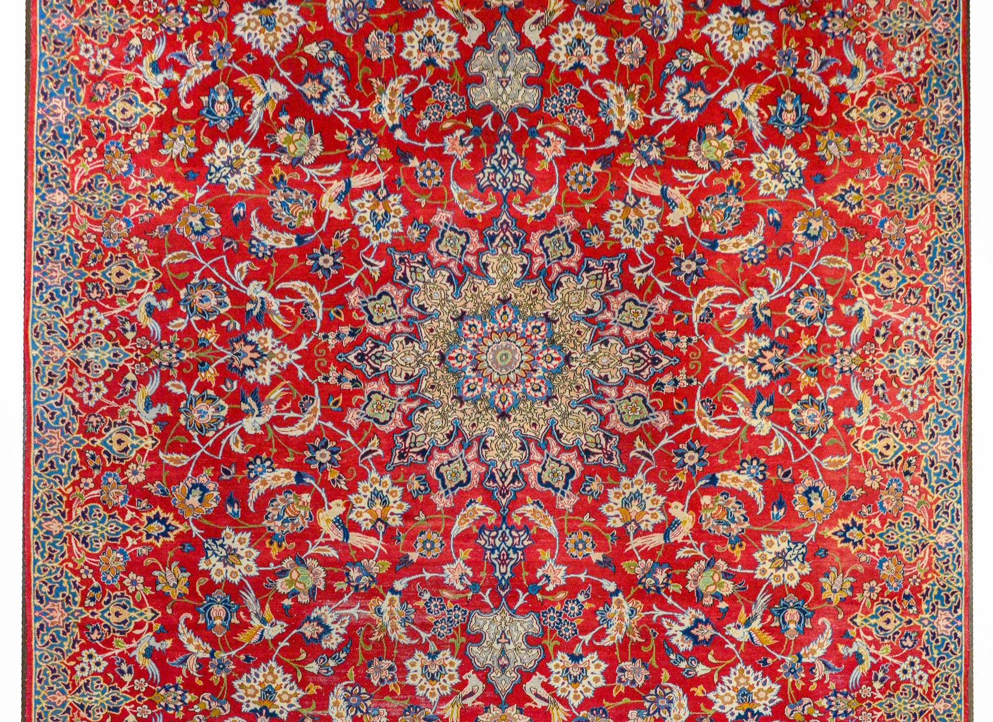 Extraordinary Mid-20th Century Isfahan Rug For Sale