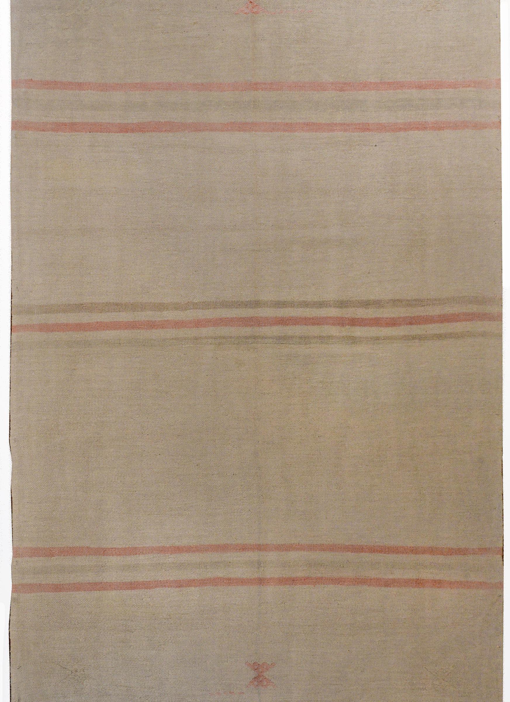 Wonderful Vintage Konya Kilim Rug For Sale