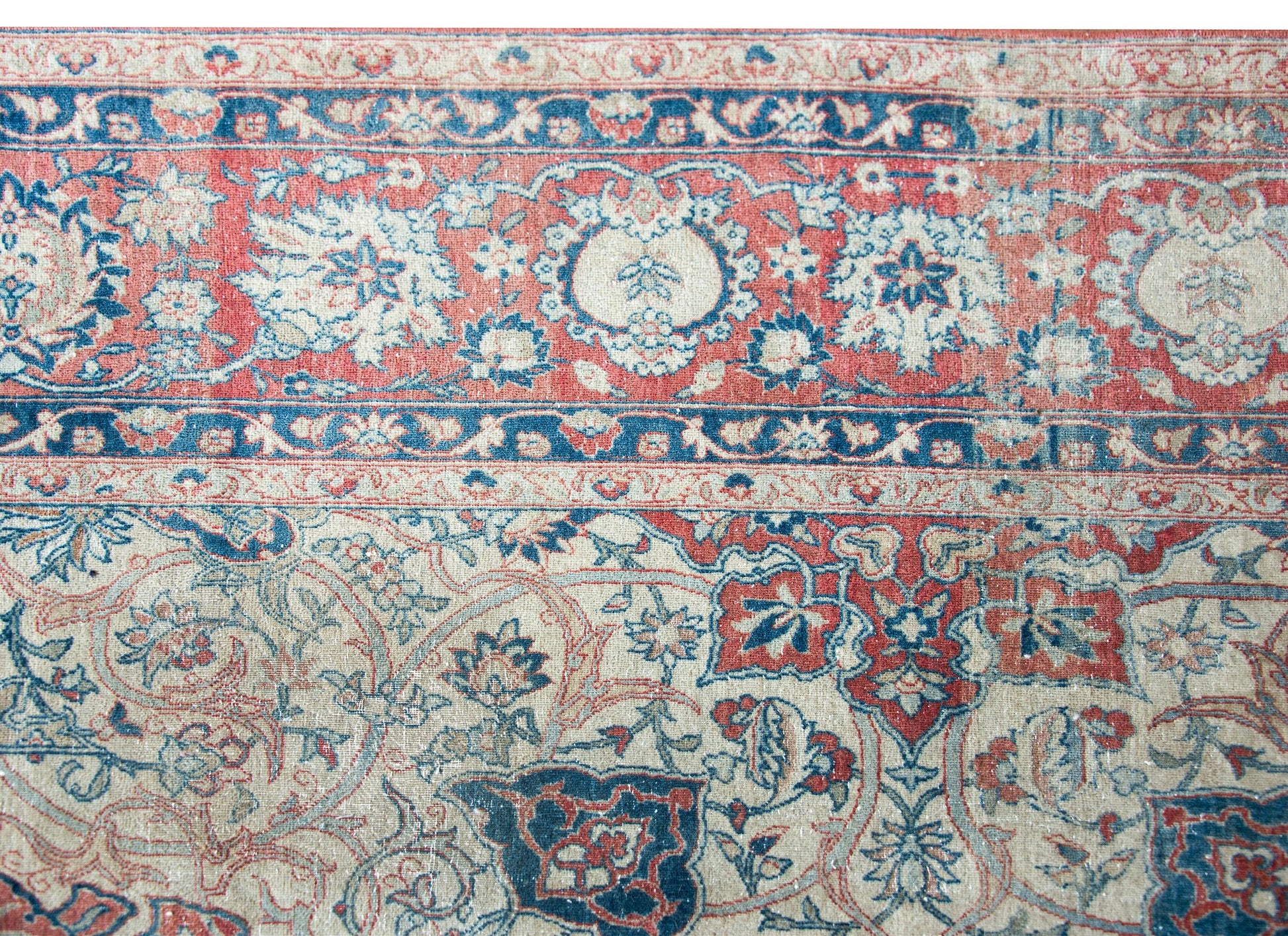 Late 19th Century Persian Isfahan Rug For Sale
