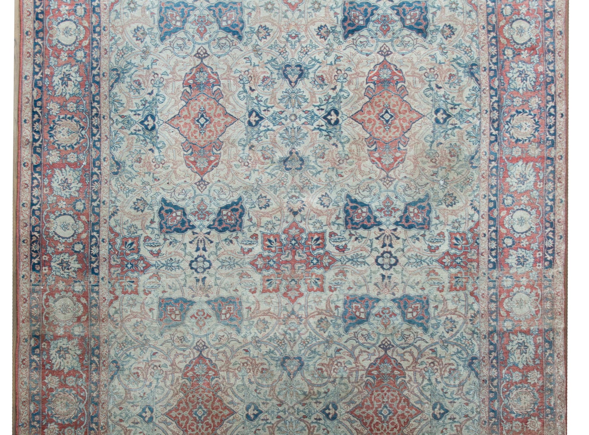 Late 19th Century Persian Isfahan Rug For Sale