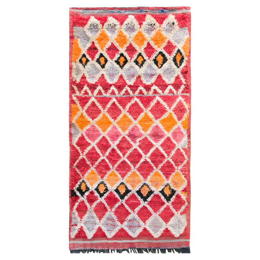 Vintage Moroccan Rug For Sale