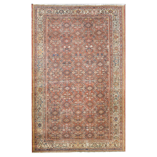Early 20th Century Mahal Rug For Sale