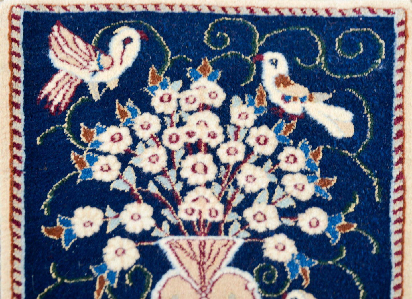 Pair of Vintage Pictorial Nain Rugs For Sale