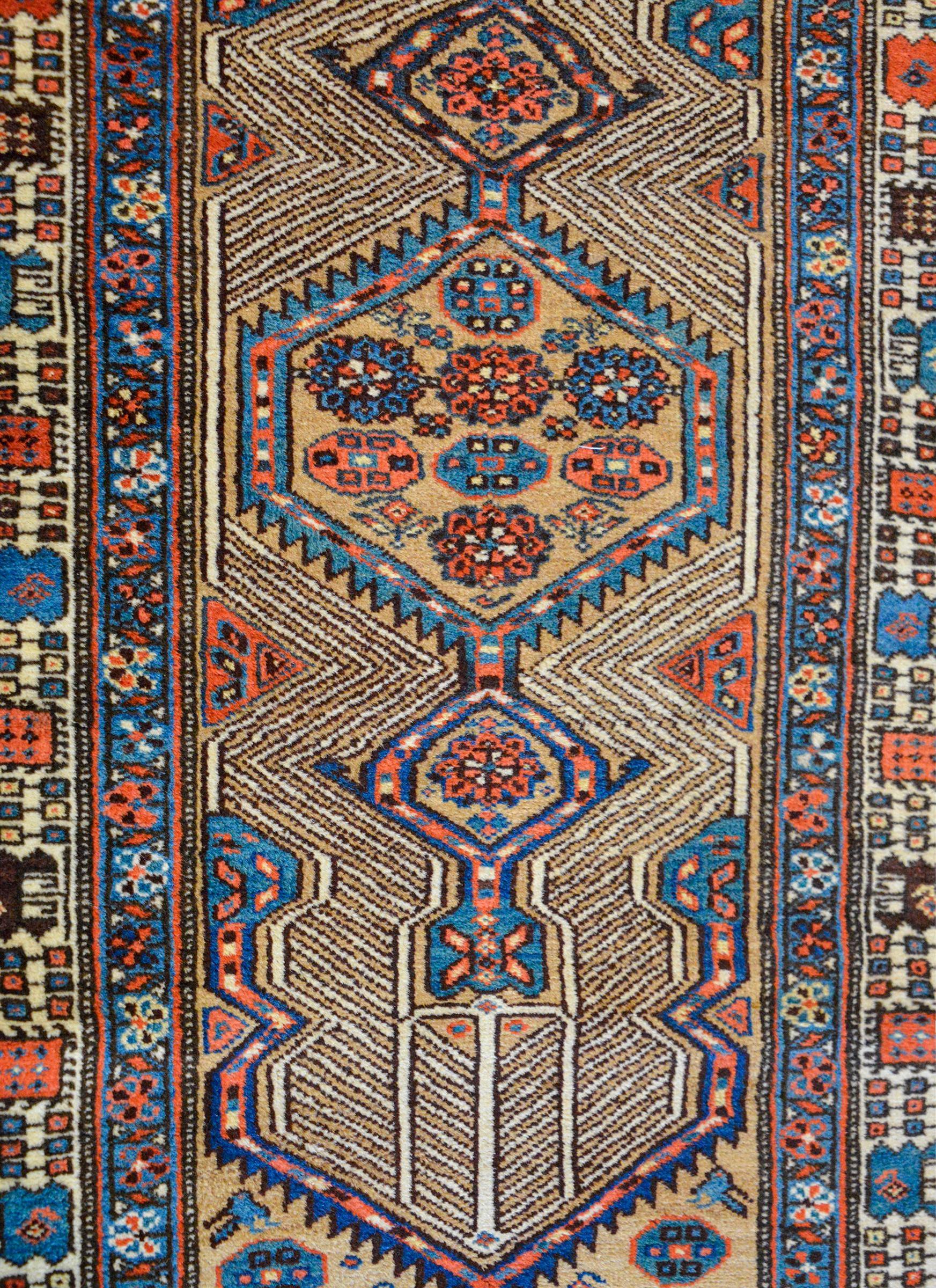 Early 20th Century Serab Runner For Sale