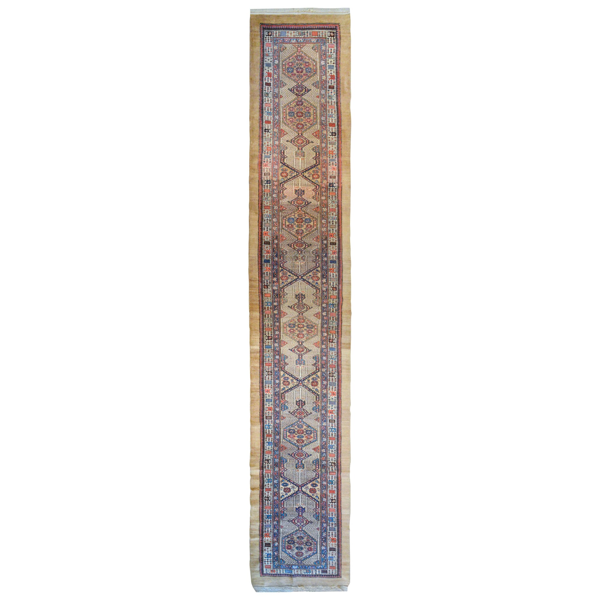 Early 20th Century Serab Runner For Sale