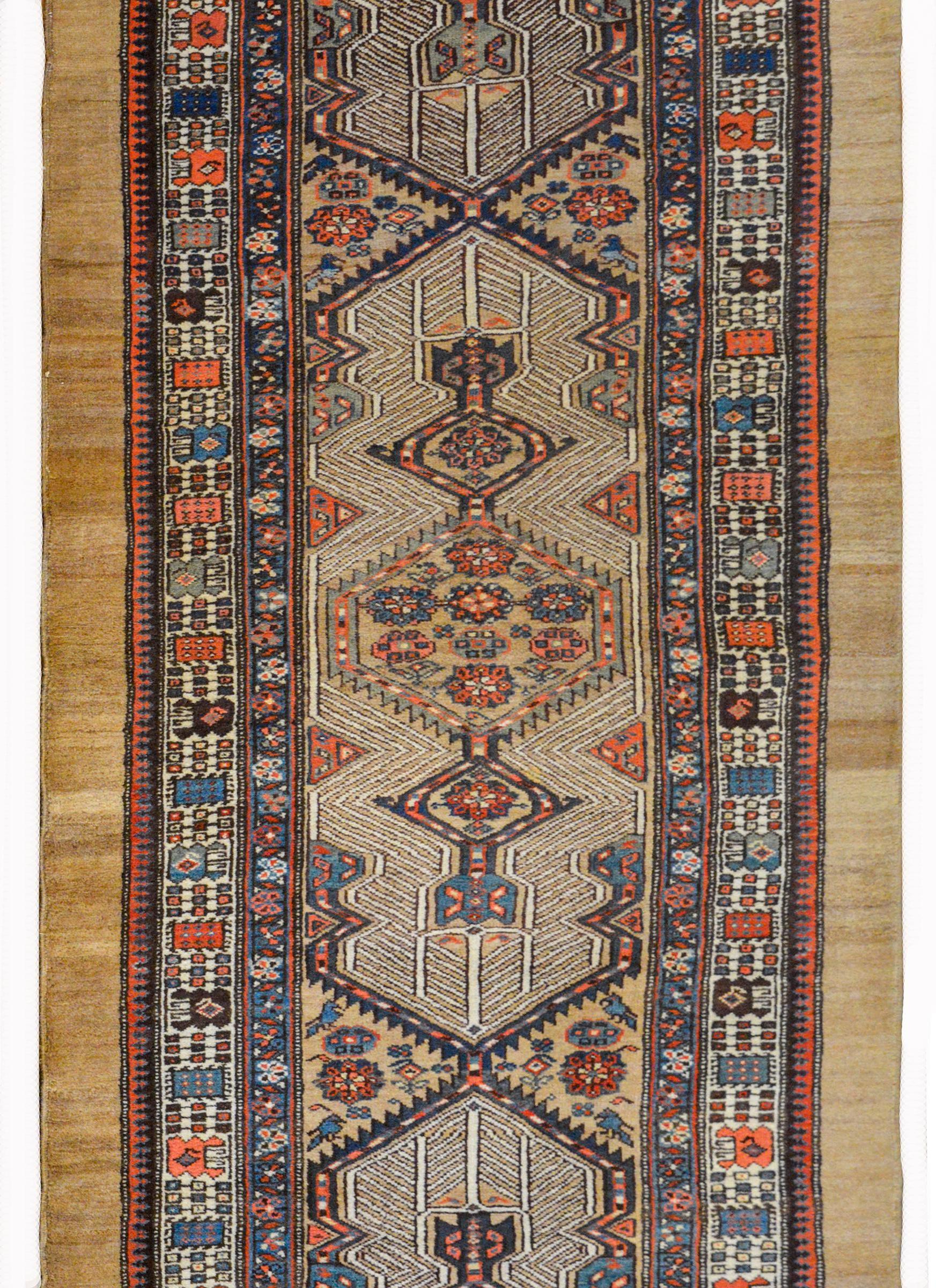 Early 20th Century Serab Runner For Sale