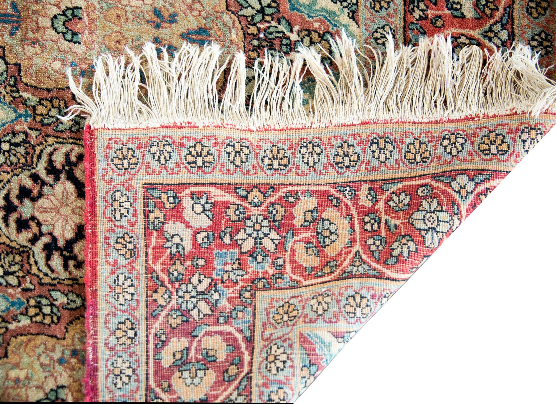 Early 20th Century Lavar Kirman Rug For Sale