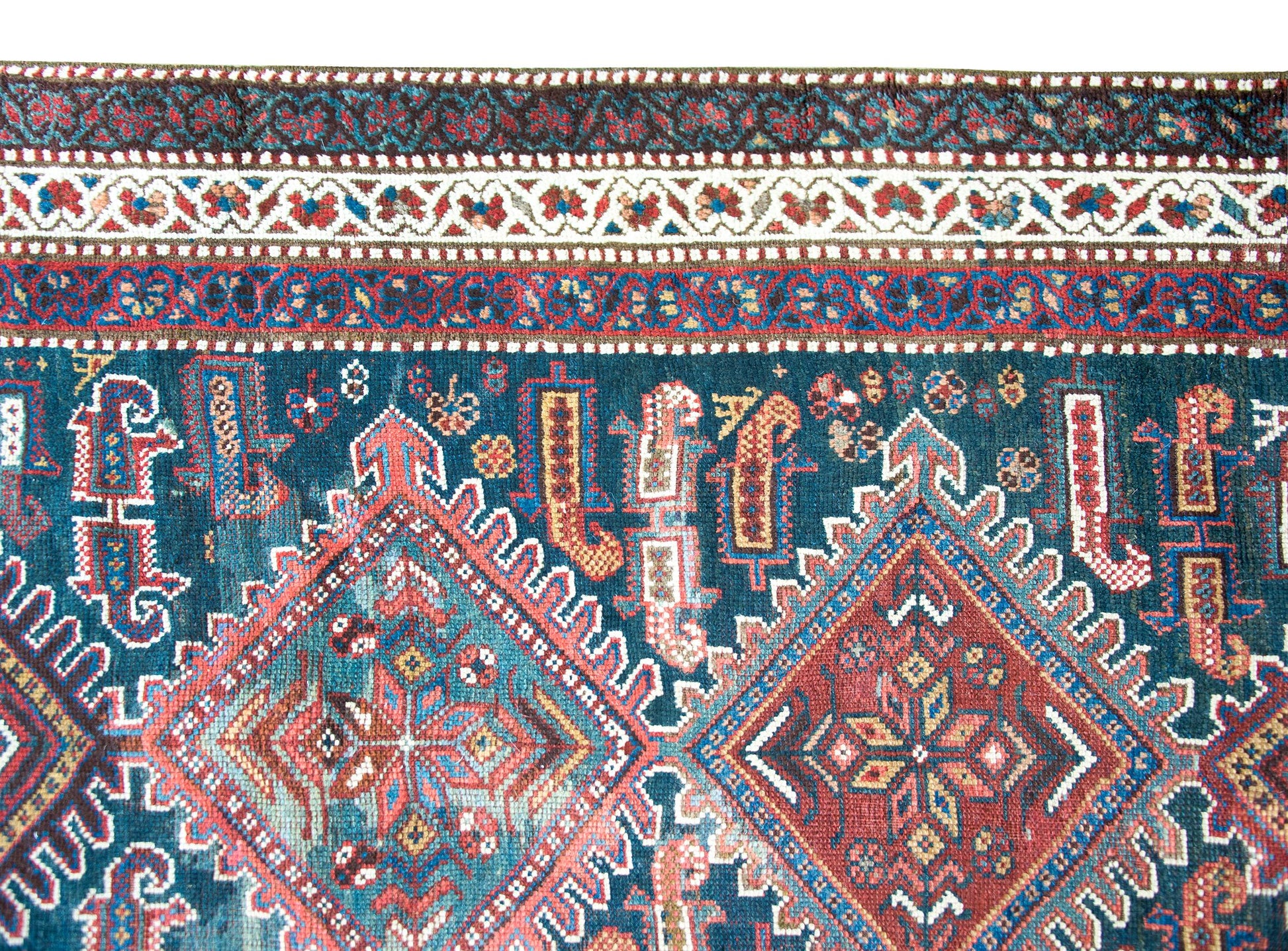 Early 20th Century Persian Qashqai Runner For Sale