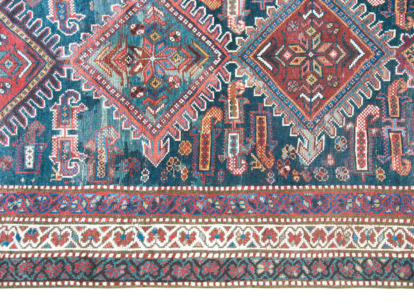 Early 20th Century Persian Qashqai Runner For Sale