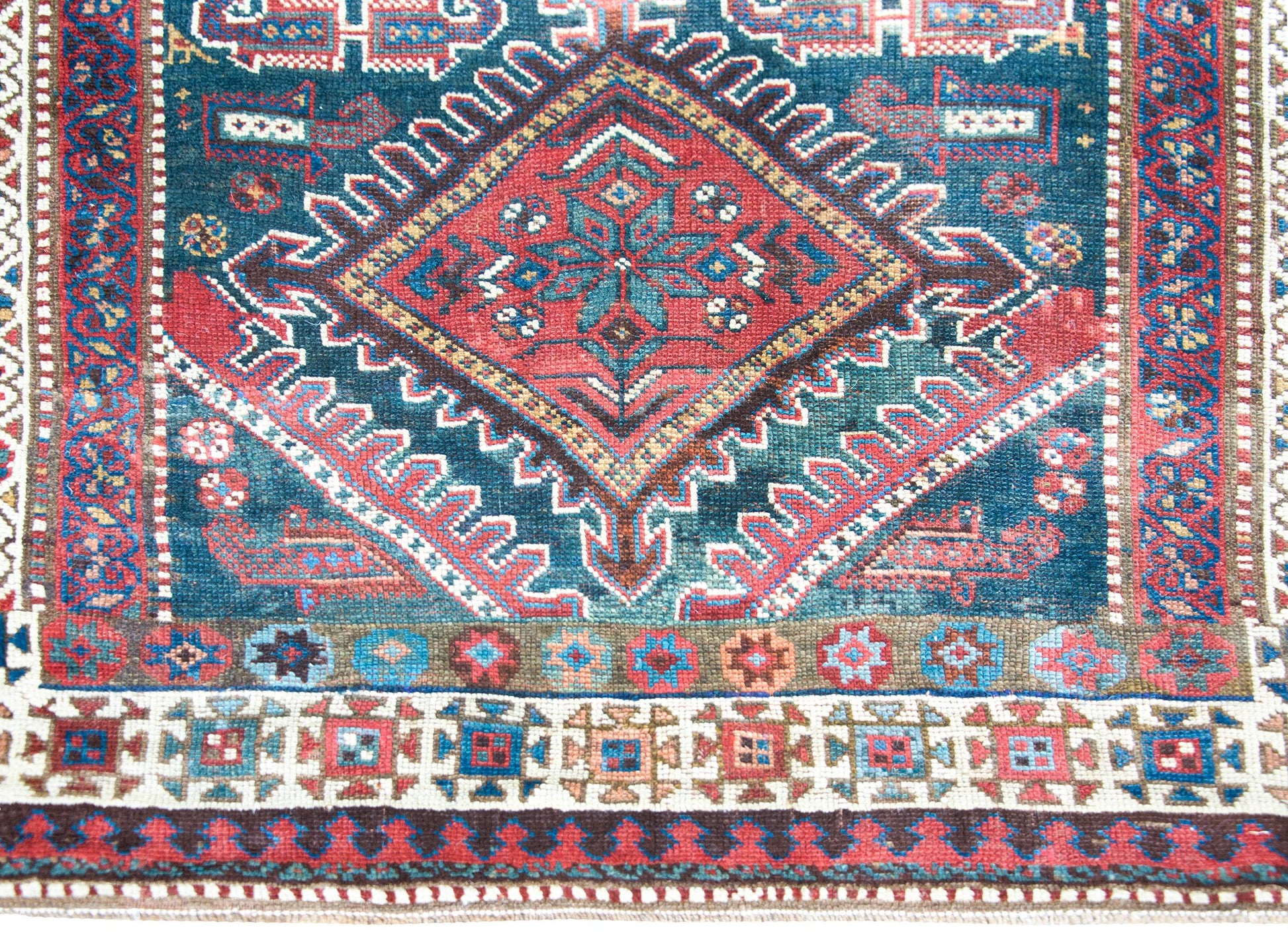 Early 20th Century Persian Qashqai Runner For Sale