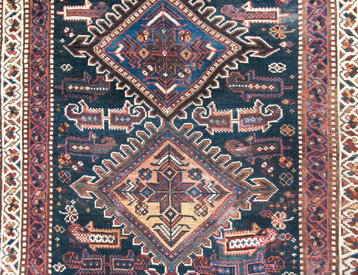 Early 20th Century Persian Qashqai Runner For Sale