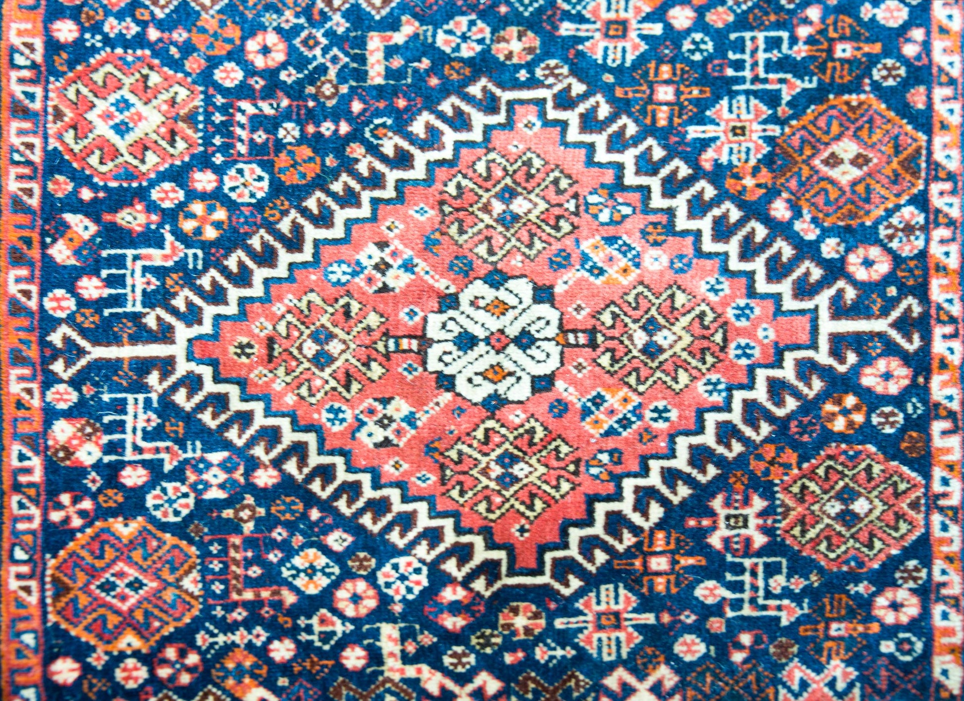Early 20th Century Persian Afshar Rug For Sale