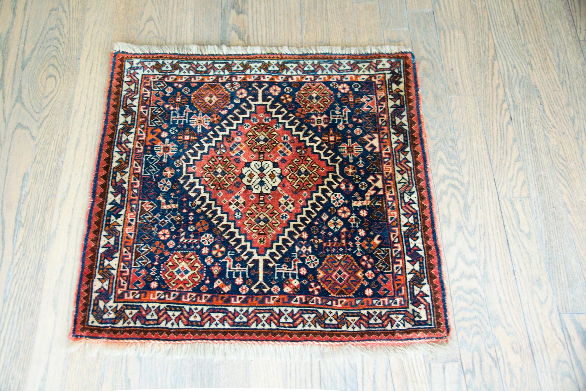 Early 20th Century Persian Afshar Rug For Sale