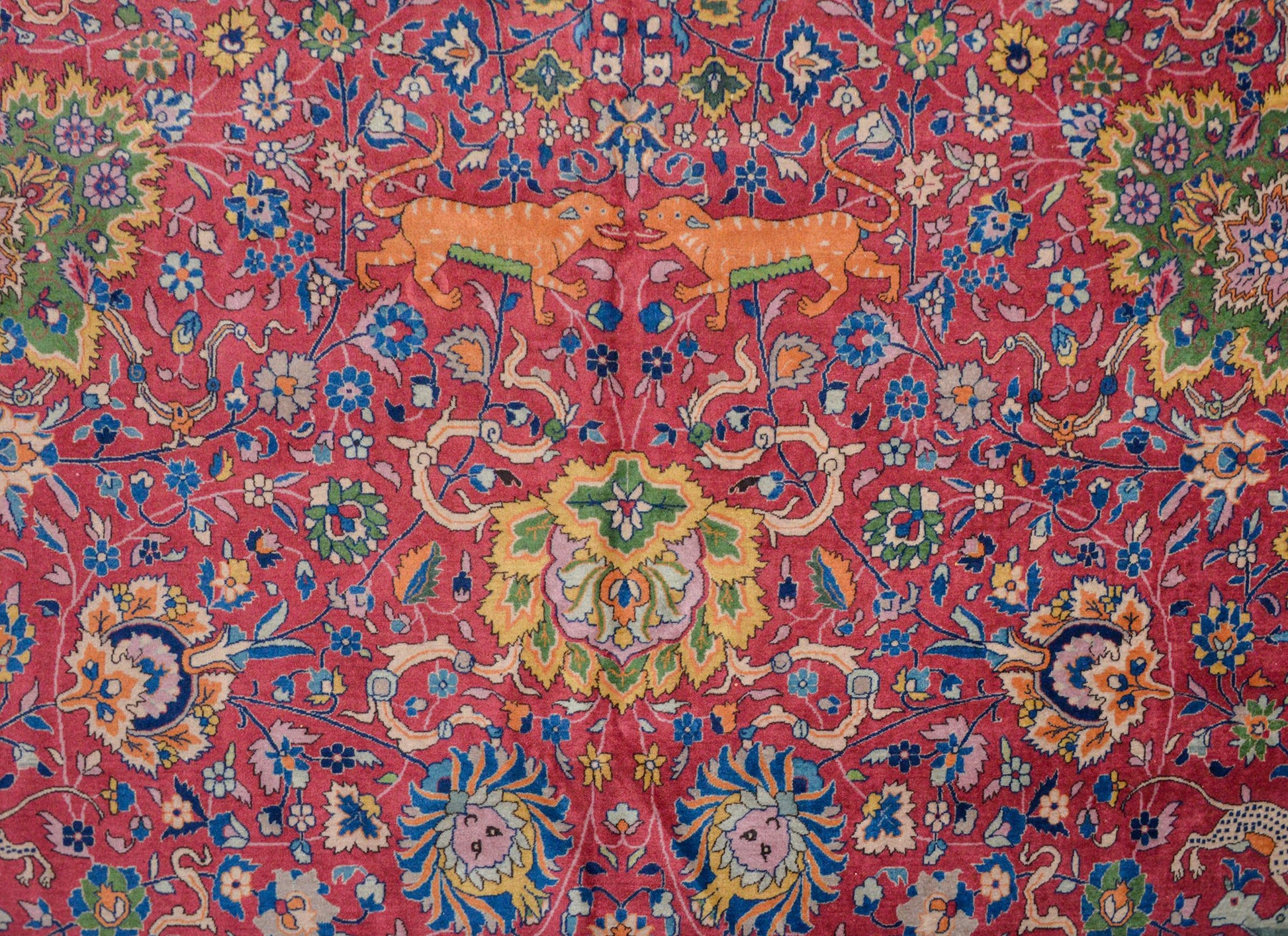 Wonderful Early 20th Century Agra Rug For Sale