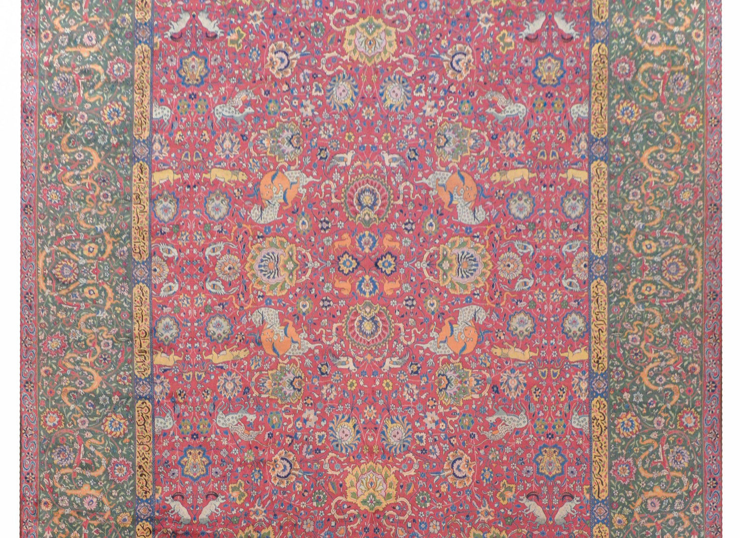 Wonderful Early 20th Century Agra Rug For Sale