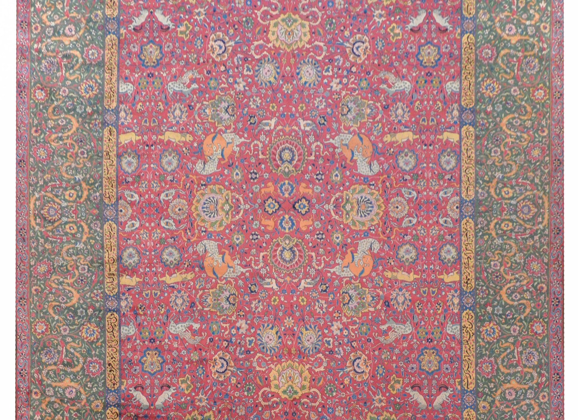 Wonderful Early 20th Century Agra Rug For Sale