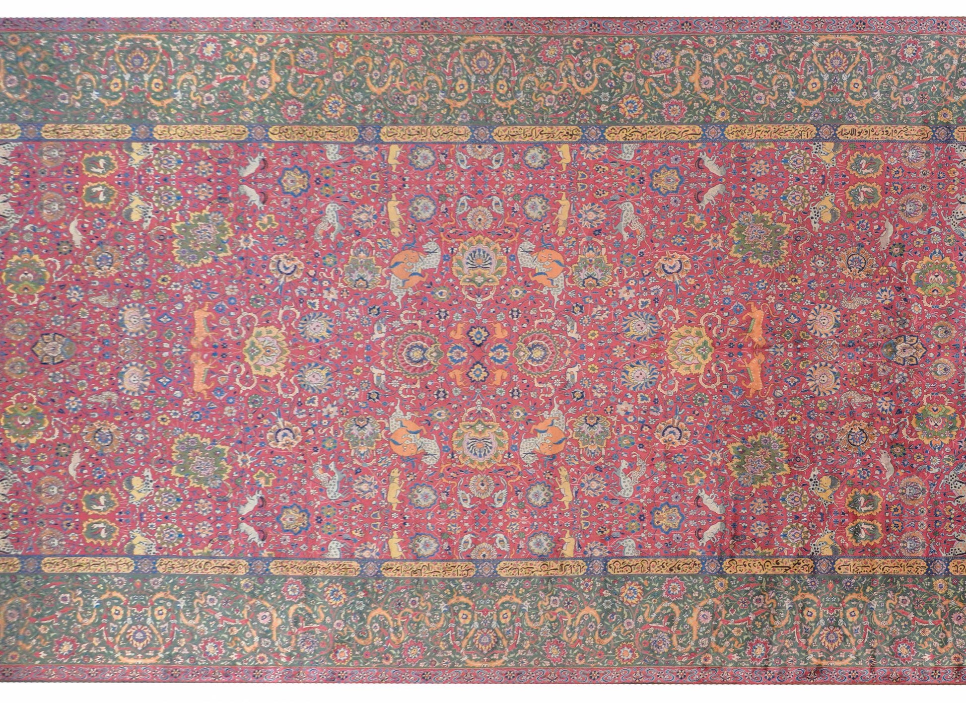 Wonderful Early 20th Century Agra Rug For Sale