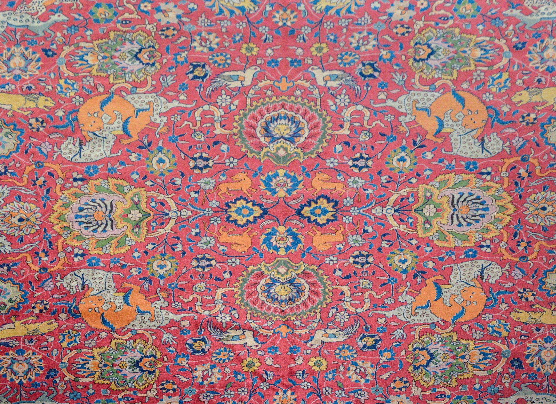 Wonderful Early 20th Century Agra Rug For Sale