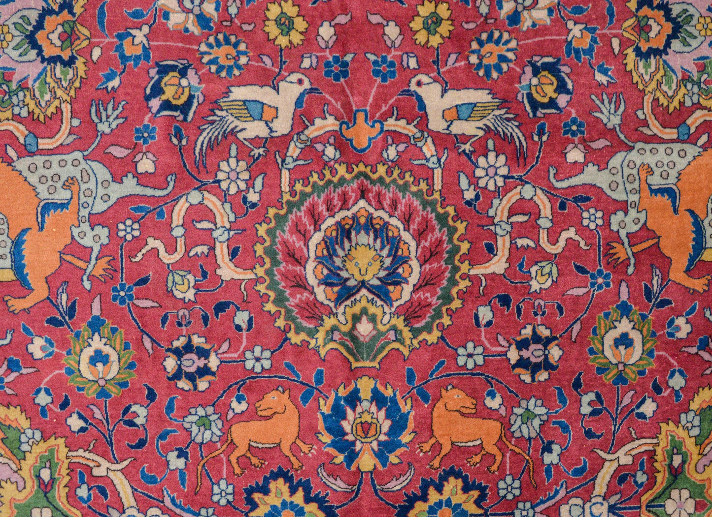 Wonderful Early 20th Century Agra Rug For Sale