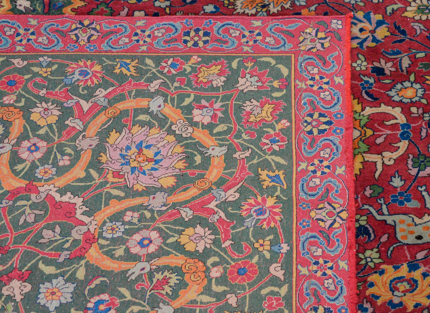 Wonderful Early 20th Century Agra Rug For Sale