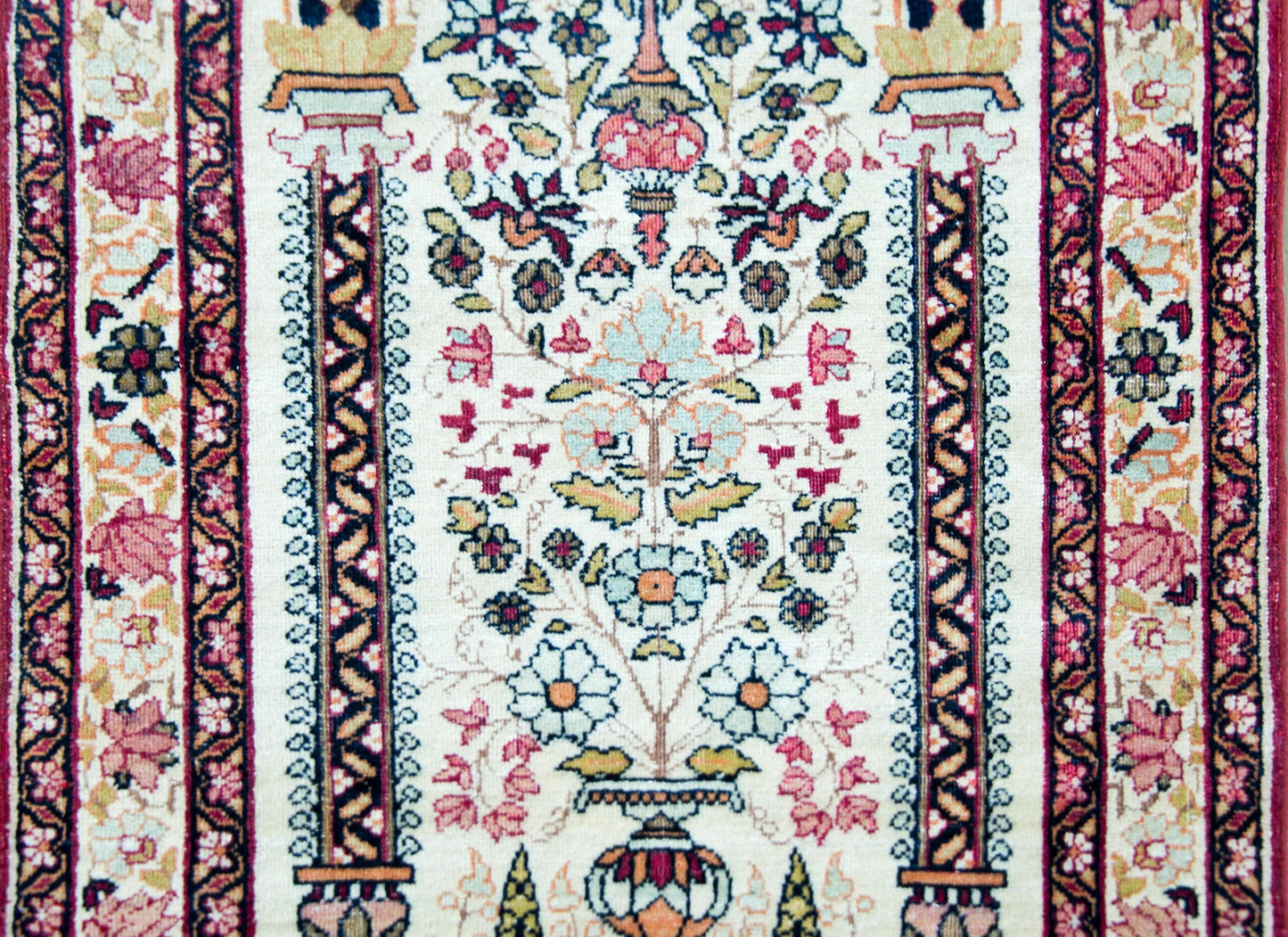 Early 20th Century Kirman Rug For Sale