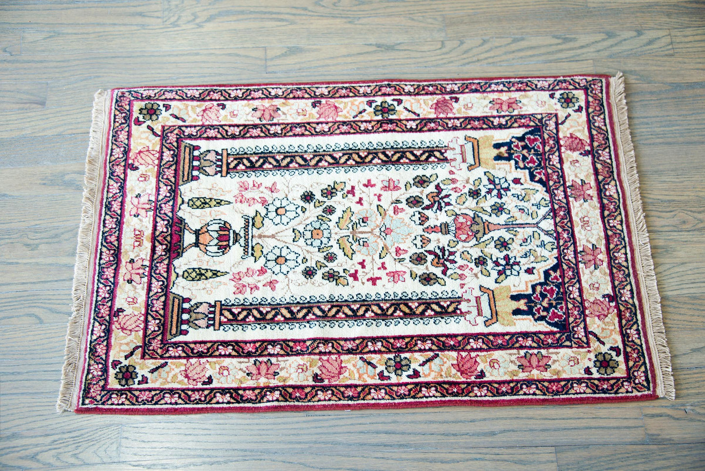 Early 20th Century Kirman Rug For Sale