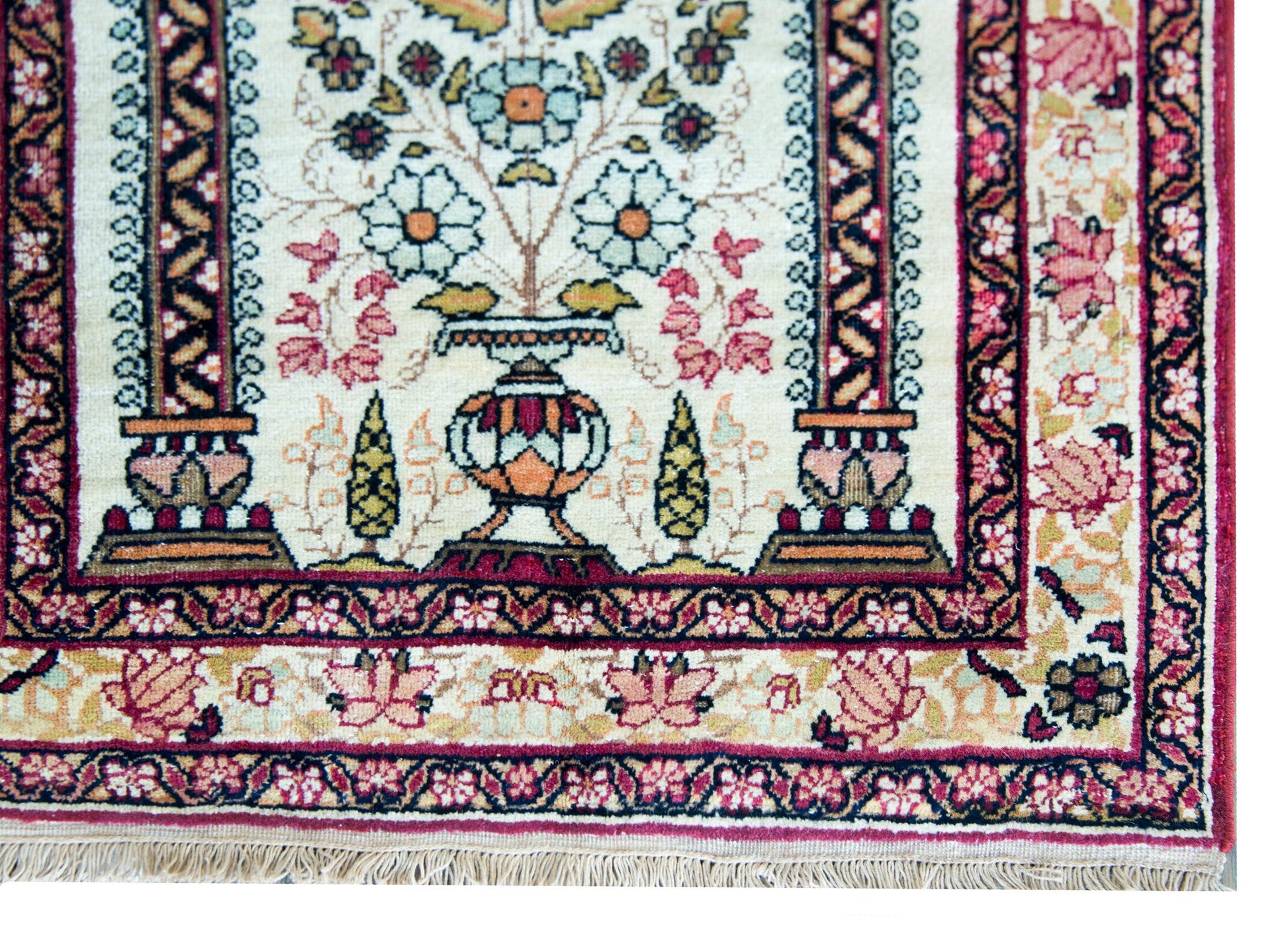 Early 20th Century Kirman Rug For Sale