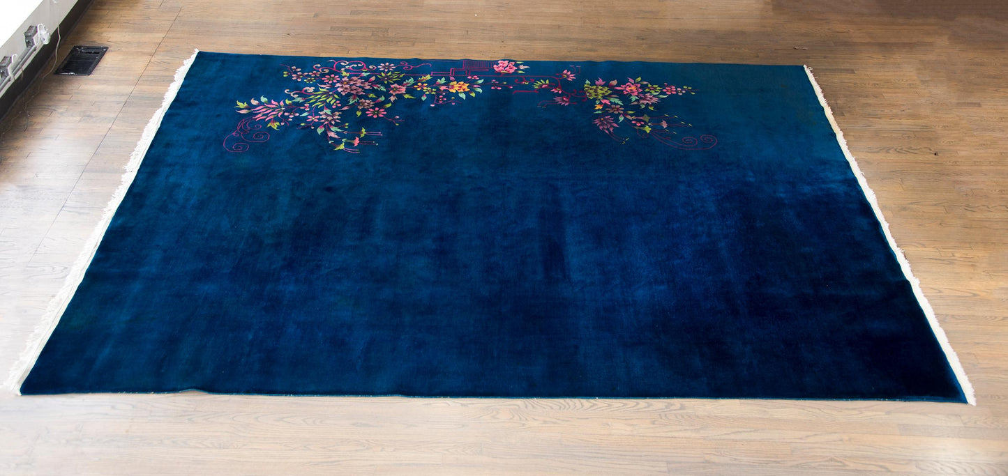 Early 20th Century, Chinese Art Deco Rug For Sale