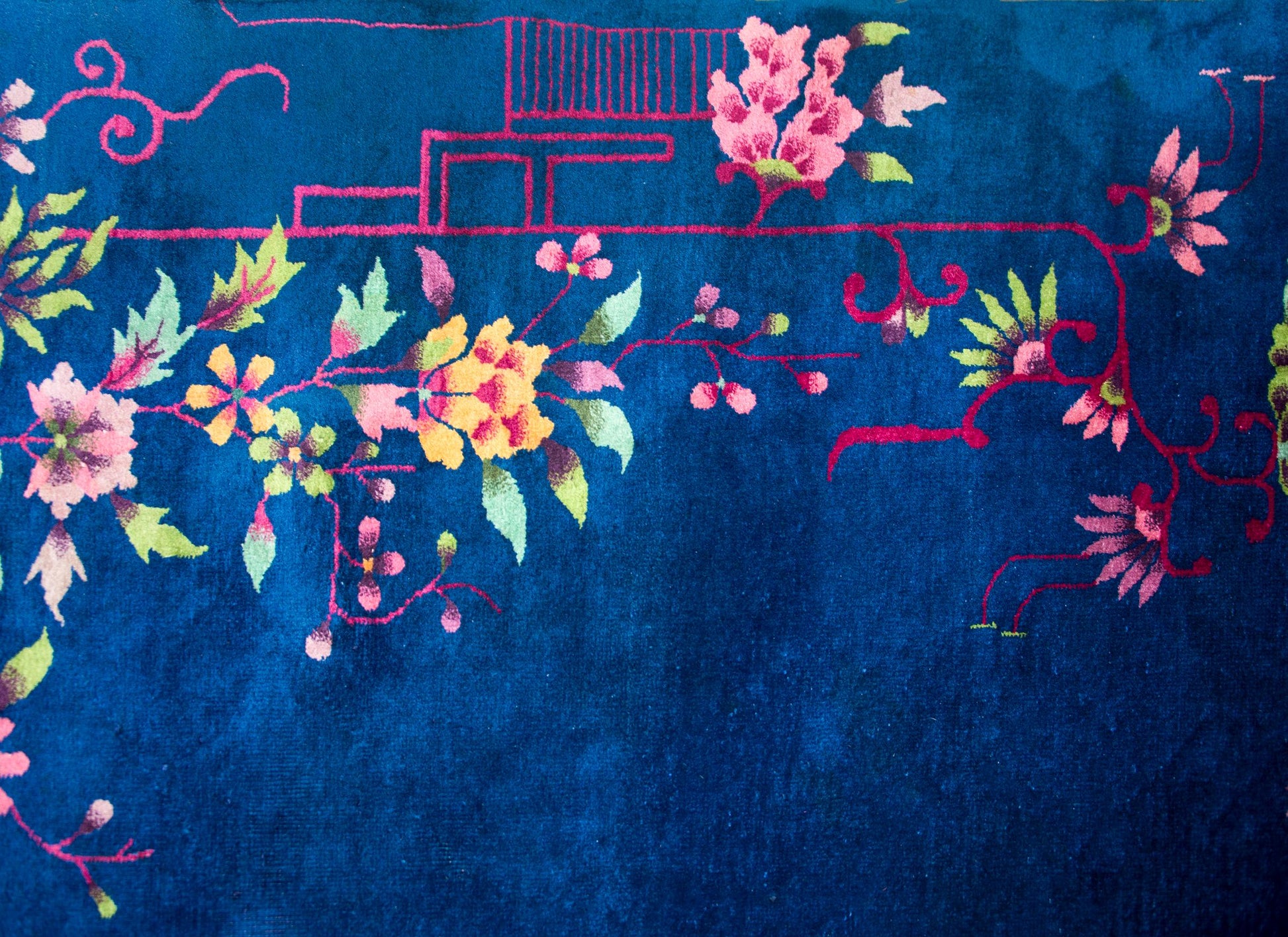 Early 20th Century, Chinese Art Deco Rug For Sale