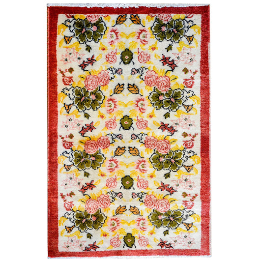 Unique Early 20th Century Turkish Rug For Sale