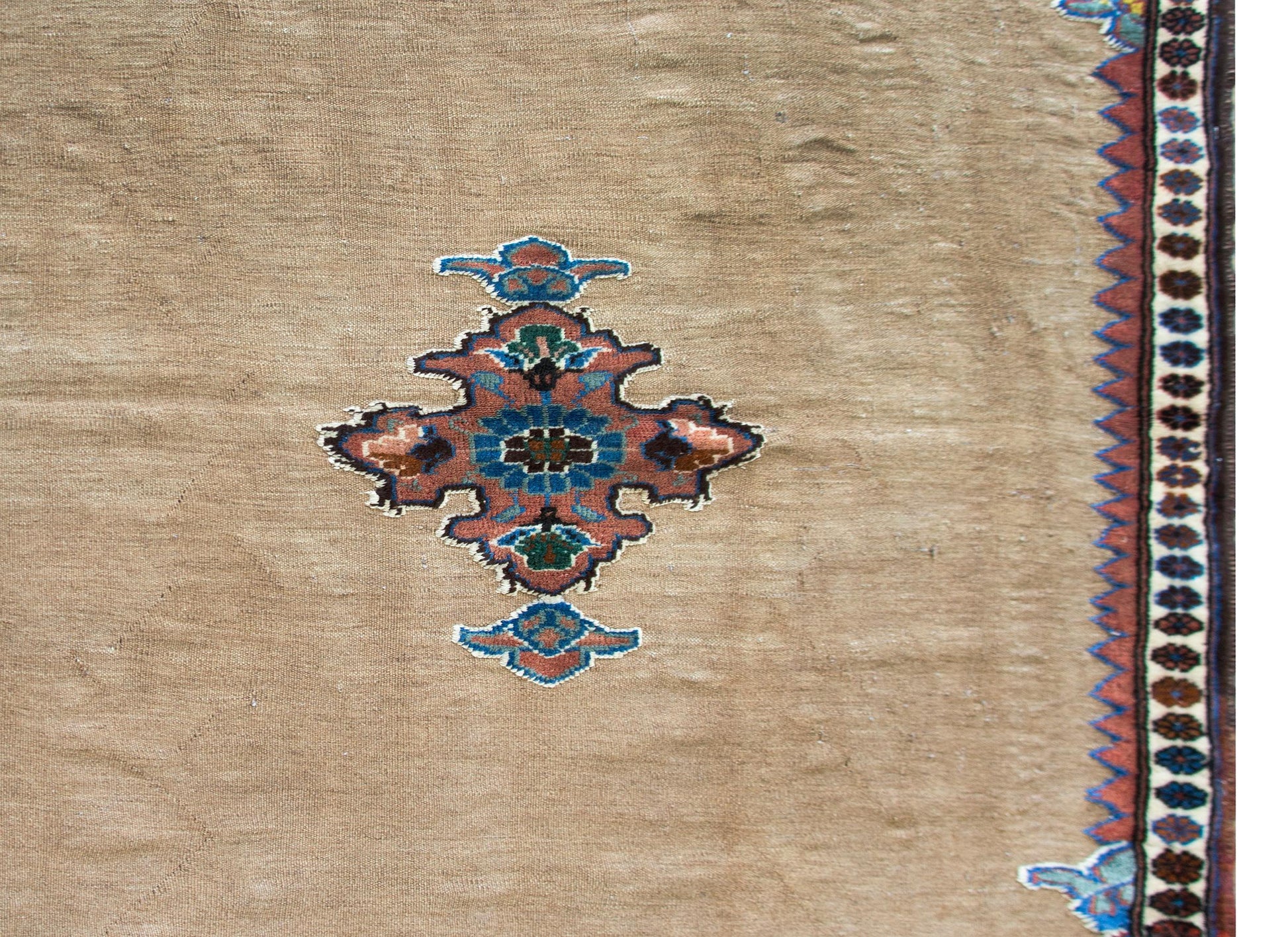 Early 20th Century, Afshar Sofreh Rug For Sale