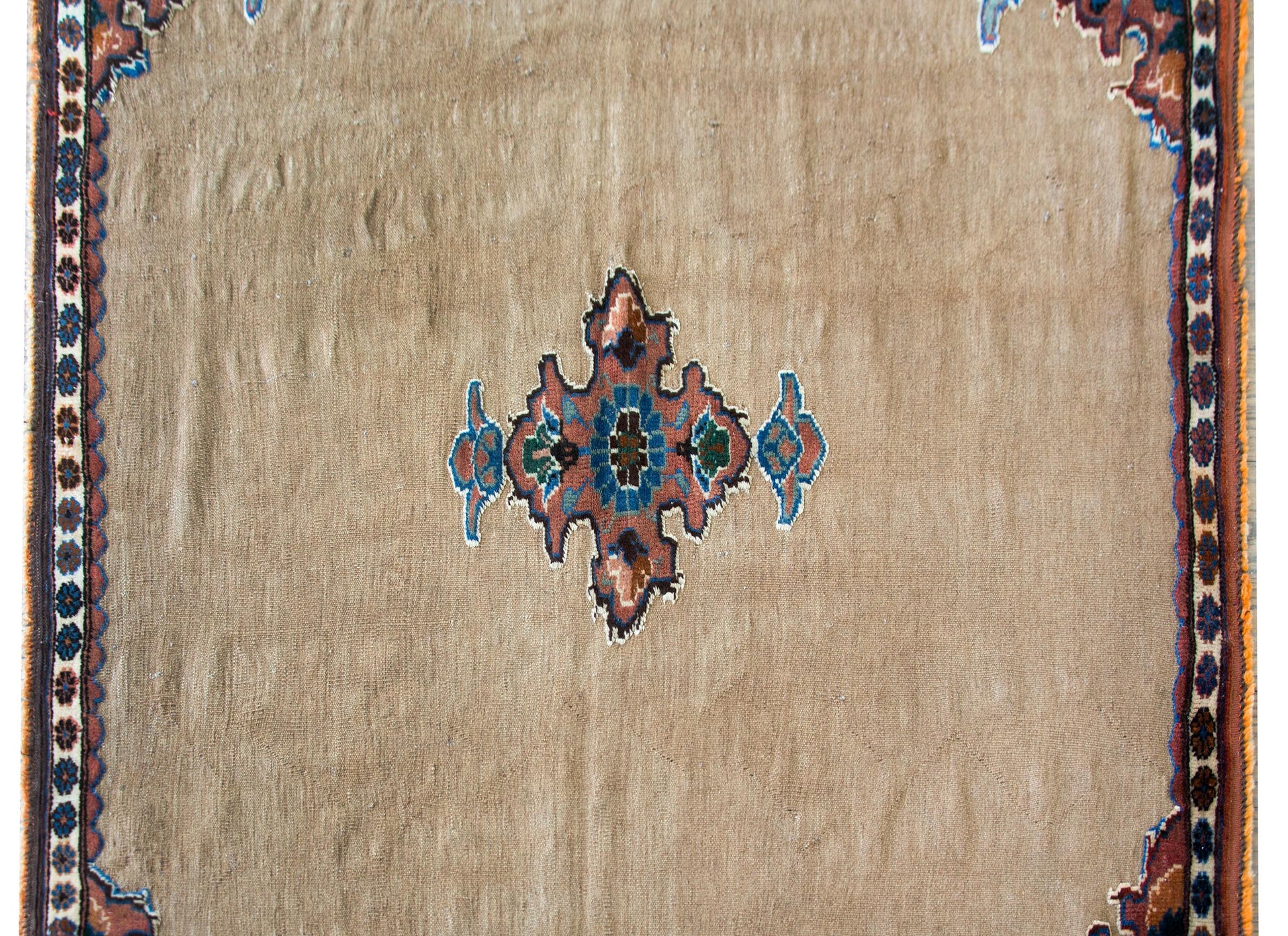 Early 20th Century, Afshar Sofreh Rug For Sale